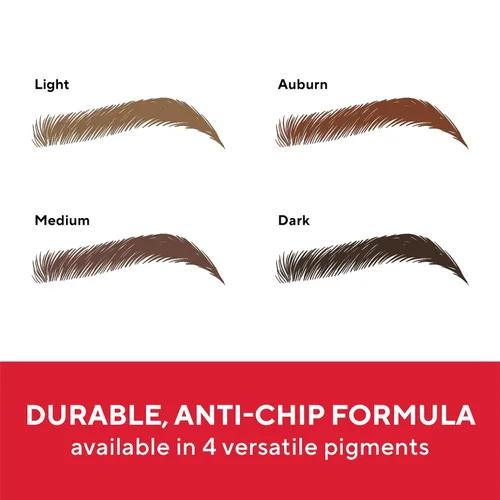 Miniatura 7 de Mirabella Lápiz de cejas ultra fino, antiastillas, resistente al agua, lápiz de cejas a prueba de manchas, mezclable y retráctil para definir