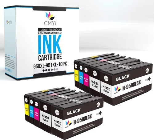 Miniatura 6 de 950XL - Cartucho de tinta de repuesto negro para HP Officejet Pro 251dw, 276dw MFP, 8100 - N811a, 8600, 8600 Plus, 8600 Premium, 8610, 8615, 8616