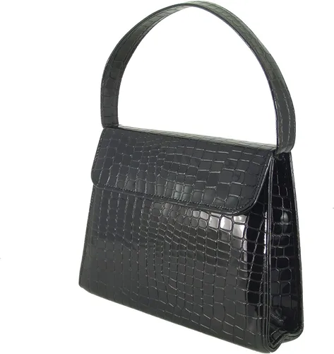 Miniatura 13 de LONI Bolso de mano para mujer Bolso de hombro y asa superior Bolso de charol para boda y baile de graduación