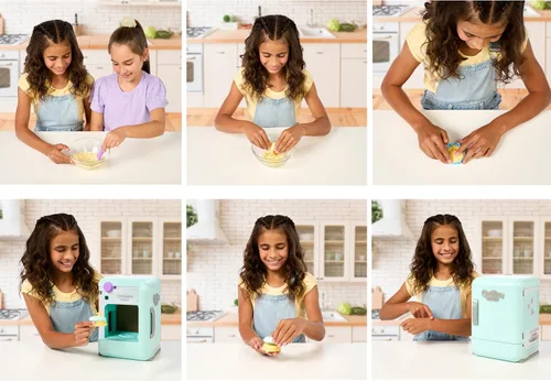 Miniatura 8 de Cookeez Makery Freezy Cakez. Mezcla y decora a tu mejor amigo de peluche. Coloca tu mezcla de pastel en la congelación y sorpréndete cuando salga un