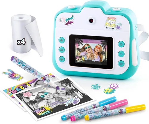 Miniatura 4 de Canal Toys Cámara de impresión instantánea Photo Creator - Foto, Selfie y Video - Papel térmico para 250 fotos - Pantalla LCD. 8+