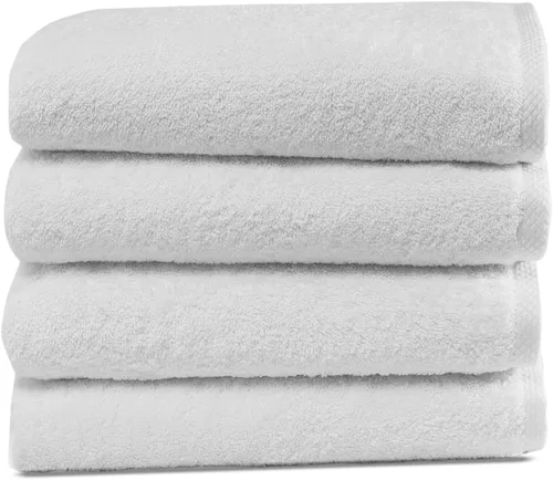 Miniatura 17 de Toallas turcas clásicas prémium juego de toallas suaves – Incluye toallas de baño de gran tamaño, toallas de baño, toallas de mano, toallas de baño
