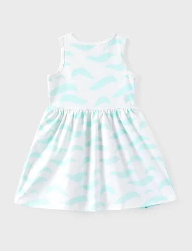 Miniatura 2 de Disney Minnie Mouse Princess Frozen Elsa Stitch - Vestido para niñas sin mangas y manga corta, ropa casual de verano para bebés y niños pequeños