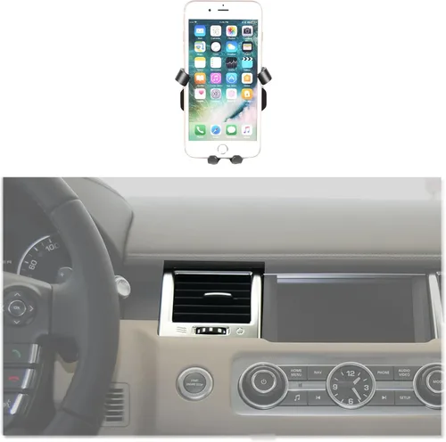 Miniatura 8 de HAPPYHORSE Car Phone Holder Compatible with Land Rover Range Rover Sport 2010-2013，Central Control Air Vent Car Phone Holder Mount Mobile Phone