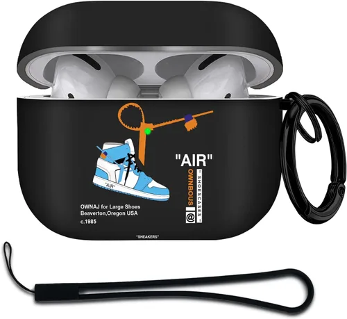 Miniatura 13 de Gedicht Funda para Airpods Pro, lindo patrón de zapatos rojos frescos TPU suave fundas para Airpods Pro funda 1ª generación, a prueba de golpes