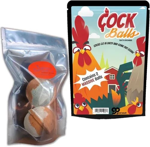 Miniatura 3 de Bolas de baño de gallo – Divertidos regalos de gallo para los amantes de los pollos – Bombas de baño gigantes para adultos – Regalo de pollo