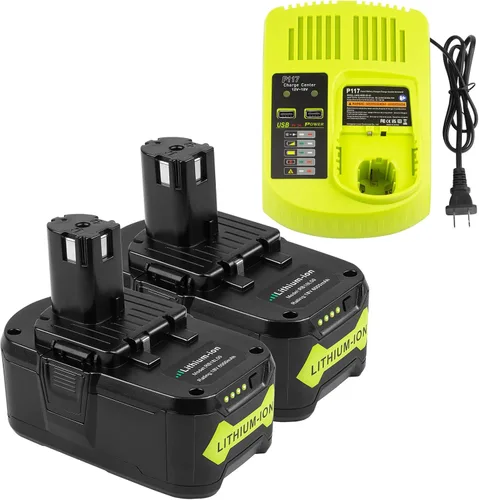 Miniatura 10 de Fancy Buying Batería de repuesto para Ryobi de 18 V, 6.0 Ah P108, batería de litio P102 P103 P104 P105 P107 P109 P122, batería para herramienta