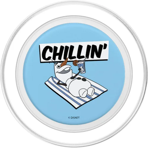 Miniatura 2 de Disney Frozen Olaf Chillin' Summer Portrait PopSockets MagSafe PopGrip para iPhone