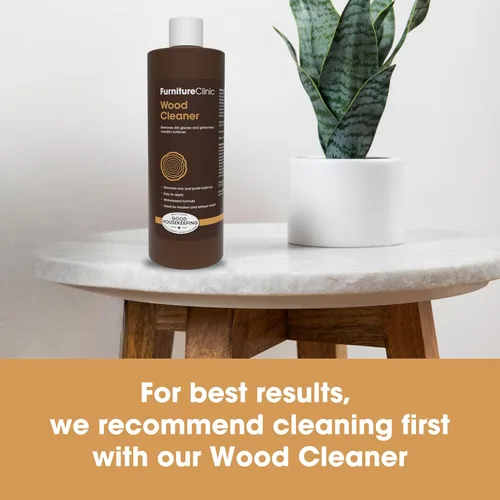 Miniatura 3 de Furniture Clinic Danish Oil Cuidado de madera para muebles de madera interiores y exteriores, roble, pino, teca, imprimación, sello y acabado