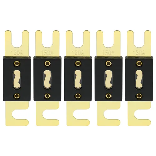 Miniatura 15 de Baomain Paquete de 2 fusibles ANL de 300 A a granel con terminales chapados en oro para audio de automóvil, amplificador, camión, barco, RV