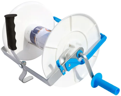 Miniatura 8 de Valla eléctrica Mega 3:1 Geared Reel Prewound 2296ft 6 Strands Polywire PK1