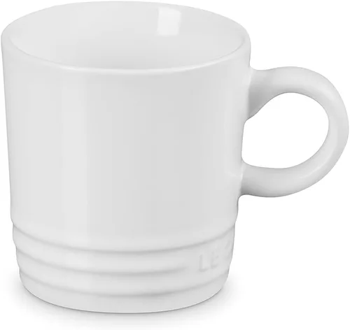Miniatura 3 de Le Creuset Juego de 6 tazas de gres Londres, 12 onzas cada una, color blanco
