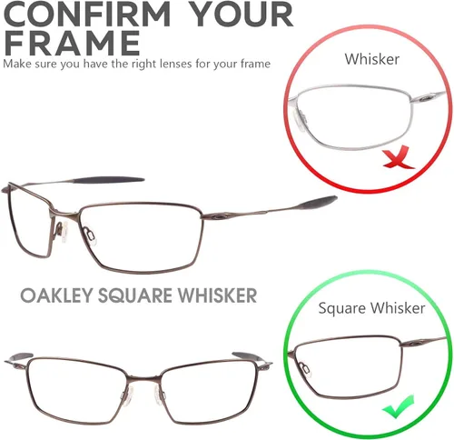 Miniatura 6 de Walleva - Lentes de repuesto para gafas de sol Oakley Square 8 opciones disponibles