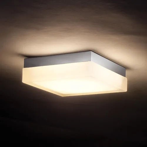 Miniatura 4 de WAC Lighting dweLED, dados 6in LED cuadrado empotrado montaje empotrado 2700K en níquel cepillado