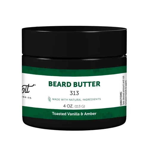 Miniatura 15 de Detroit Grooming Co. Mantequilla para barba para hombres Suaviza, espesa e hidrata con aceite de cártamo y manteca de karité Aroma 313, 2 onzas