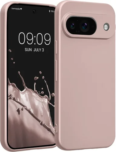 Miniatura 195 de kwmobile Funda compatible con Google Pixel 9 Pro - Funda protectora delgada de TPU para teléfono - Acabado mate suave - Negro mate