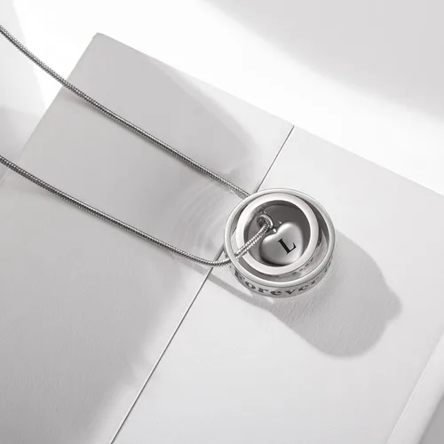 Miniatura 3 de Urn Necklace for Ashes for Women Ring Urn Necklaces Cross Cremation Jewelry Heart Necklace for Ashes Cremation Jewlery for Ashes for Men Memorial