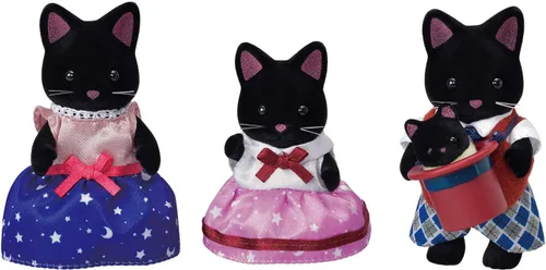 Miniatura 12 de Calico Critters - Familia de gatos persas - Set de 4 figuras de muñecos coleccionables para niños de 3+ años