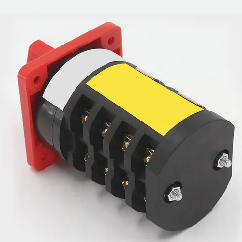 Miniatura 4 de Interruptor selector de cambio universal, interruptor de transferencia de potencia, 3 posiciones 16 terminales, HZ5D-20/04 M08 de dos velocidades