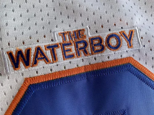 Miniatura 4 de The Waterboy #9 Bobby Boucher Adam Sandler 50th Anniversary Movie Mud Dogs Bourbon Bowl Football Jersey S-XXXL