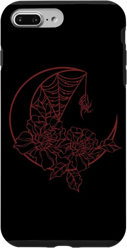 Miniatura 12 de Goth Y2K Alt Fairy Grunge Emo Flower Rose Web Spider Moon Case for iPhone 17