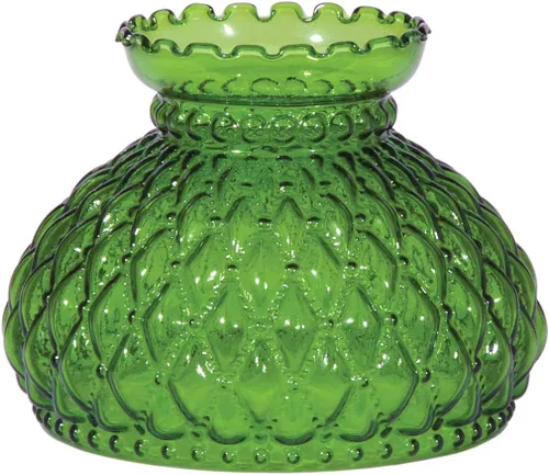 Miniatura 6 de B&P Lamp® Sombra acolchada de diamante transparente de 7 pulgadas con parte superior prensada