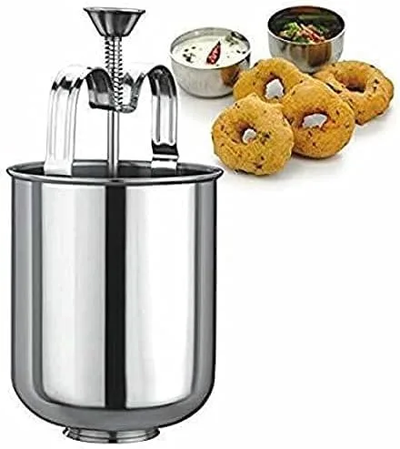 Dispensador de donas de acero inoxidable del sur de la India/herramienta de acero inoxidable para hacer pastelería para hornear mercancías paquete