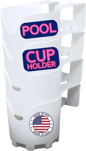 Miniatura 11 de Soporte para vasos, para orilla de alberca, Azul