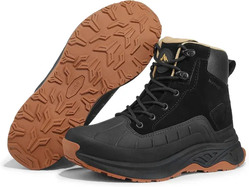 Miniatura 4 de NORTIV 8 Botas de senderismo impermeables para mujer, botas de senderismo al aire libre para senderismo