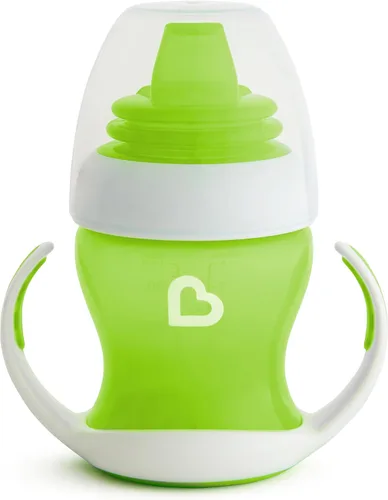 Munchkin® Gentle™ Transition Sippy Trainer - Vaso de 4 onzas, color verde