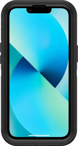 Miniatura 3 de OtterBox Serie Defender Edición sin pantalla para iPhone 13 (solo) - Solo estuche - Protección contra microbios - Empaque no minorista - Negro