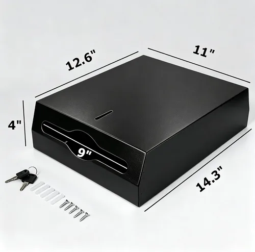 Miniatura 4 de Dispensador de toallas de papel Comercial para montaje en pared, dispensador de toallas de mano de acero inoxidable con cerradura, soporte de toalla