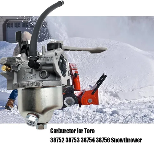 Miniatura 2 de Carburador HUAYU 127-9111 compatible con Toro 38752 38753 38754 38756 Power Clear 721 724 726 Snowthrower Carb