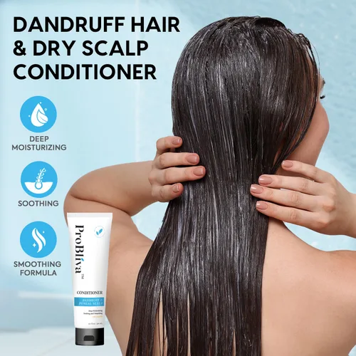Miniatura 3 de Acondicionador para la caspa para el cabello y el cuero cabelludo seco: hidratación profunda y alivio calmante con ingredientes naturales, calma