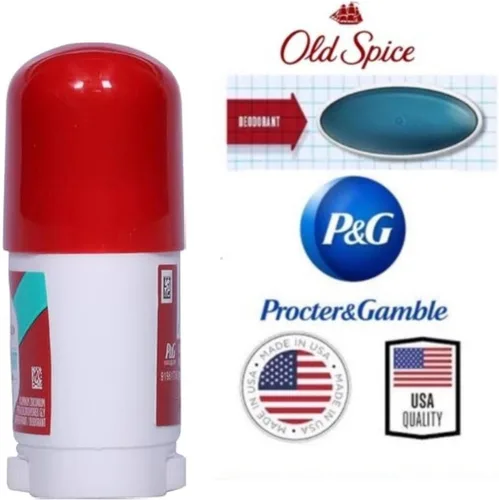 Miniatura 5 de Old Spice Desodorante antitranspirante de alta resistencia, Pure Sport, tamaño de viaje, 0.5 onzas (paquete de 6)