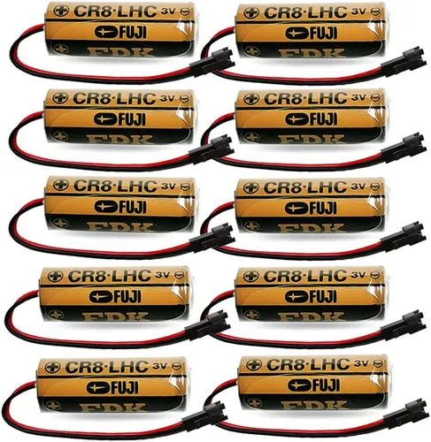 Miniatura 7 de Paquete de 2 baterías CR8-LHC de repuesto de litio de 3 V 2600 mAh para TH559EDV410R (no recargable)
