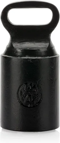 Miniatura 2 de CRAFTSMAN ROAD Tope de puerta de hierro fundido – Decorativo, peso pesado con lastre para puerta – 4 lb antiguo de pie libre – 6" x 3" tope