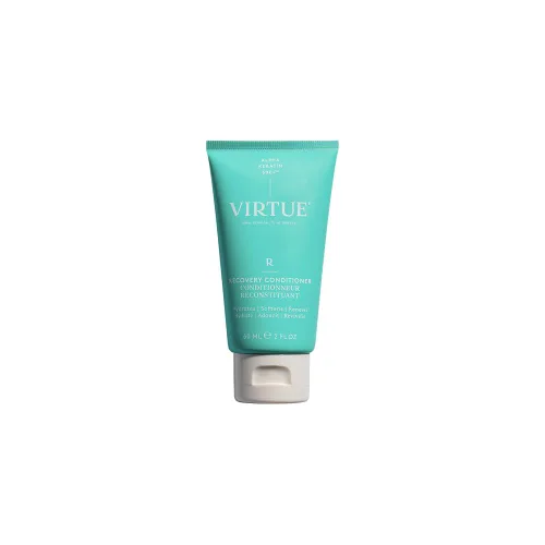 Virtue Acondicionador de recuperación con queratina hidrata, suaviza y renueva el cabello dañado, sin sulfatos y color seguro