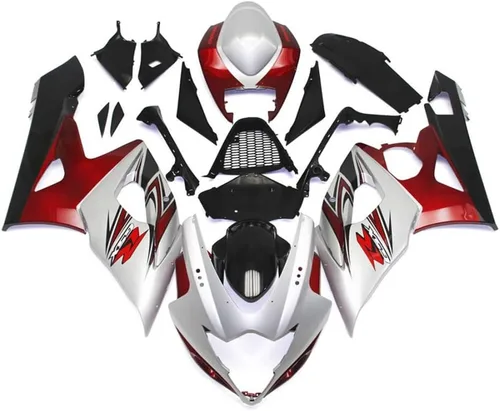 Miniatura 16 de Carenado de carrocería negro brillante de plástico apto para Suzuki 2005 2006 GSXR 1000 inyección ABS nuevo Aftermarket Kit Kit GSXR-1000 05 06 01