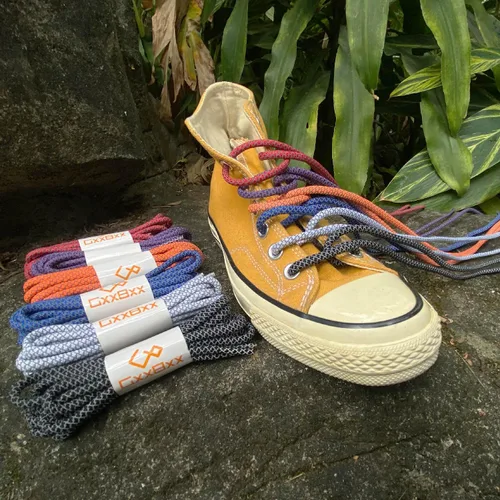 Miniatura 2 de 6 Pairs Sport Round Shoe Laces Reflective