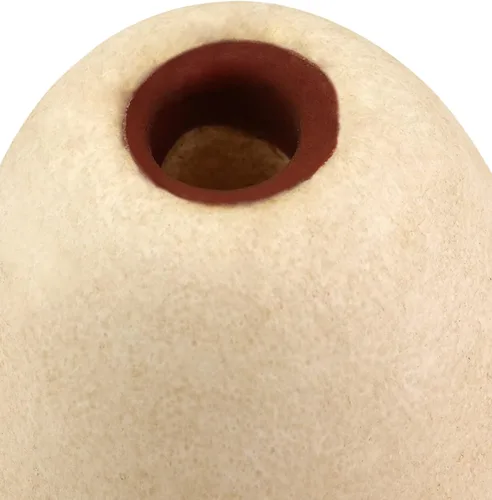 Miniatura 5 de QWORK Paquete de 6 flotadores ovalados para agua, flotadores de boya de 3.5 x 5.5 pulgadas con agujero central de 1/2 pulgada, boya de plástico duro