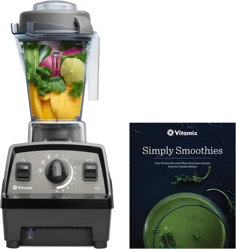 Miniatura 10 de Vitamix Licuadora Propel 510 con libro de cocina Simply Smoothies, 3 programas preestablecidos de mezcla, grado profesional, contenedor de 48 onzas