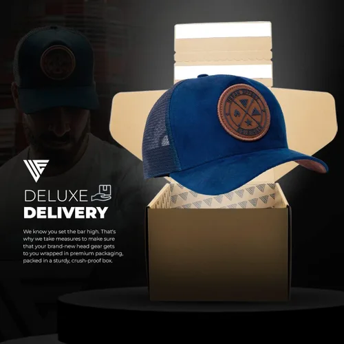 Miniatura 65 de Urban Effort Gorra trasera de malla, para hombres y mujeres, gorra de béisbol de 5 paneles, gran cierre a presión para caza y senderismo