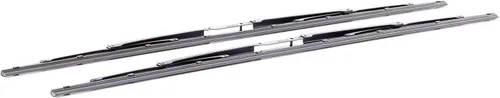 BOSCH 3397005808 Juego de 2 escobillas de limpiaparabrisas de repuesto estándar para el lado del conductor y del pasajero, juego de 2 escobillas (26