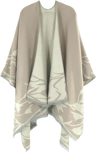 Miniatura 55 de Poncho chal para mujer, suéteres suaves y cálidos para mujer, parte delantera abierta, poncho de viaje para otoño, invierno y primavera