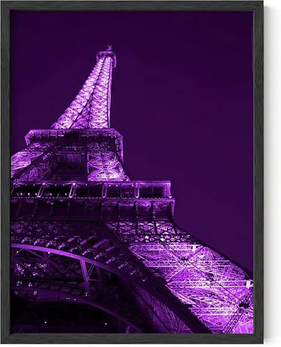 Miniatura 8 de HAUS AND HUES Arte de pared morado - Pósteres estéticos para habitación, decoración de pared morada para dormitorio, pósteres estéticos para Turvy