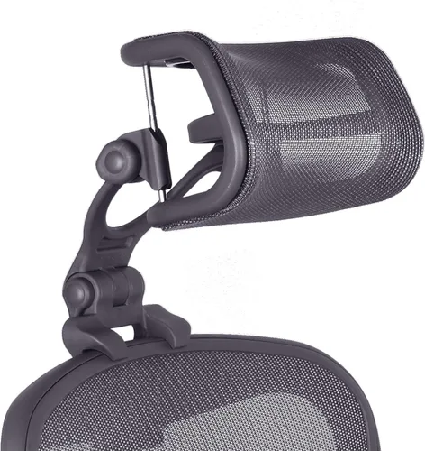 Miniatura 8 de Engineered Now El reposacabezas original para la silla Herman Miller Aeron (H4 para remasterizado, carbono)