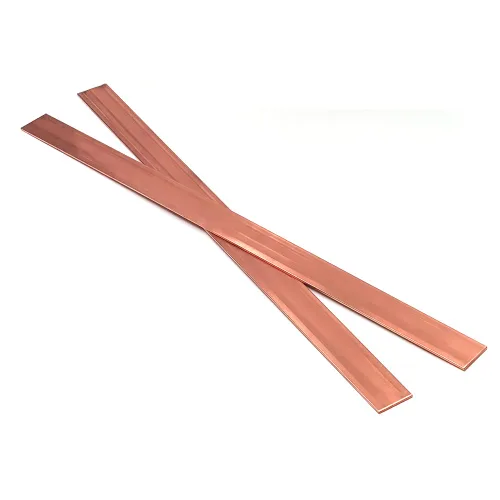 Miniatura 10 de 2 piezas de barra plana de cobre C110, espesor de 0,06" x ancho de 1,2" x longitud de 15,7" Barra plana de cobre, material de 1,5 mm x 30 mm x 400