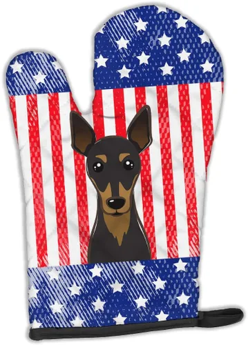 Miniatura 134 de Caroline's Treasures BB4020OVMT Dog House Collection Border Collie - Guante de horno grueso resistente al calor para sartenes calientes y horno