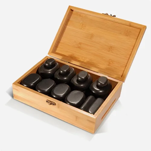 Miniatura 2 de Master Massage Juego de 28 piezas de piedra caliente esencial para masaje de piedras calientes para terapia de piedras profesionales o en casa